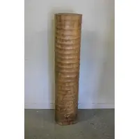 Jerome Abel Seguin, Unsigned and purchased from the Seguin Gallery in Paris by the consignor, Pillar Form Wood Sculpture