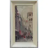 Marcel Brisson, O/C Parisian Street Scene
