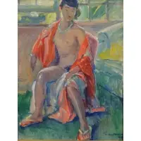 William Malherbe, Wiener Gallery label verso