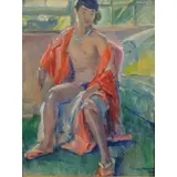 William Malherbe, Wiener Gallery label verso
