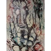 Eska Smythe, Untitled, Large Abstract Oil on Canvas