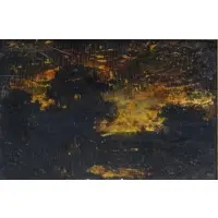 Ralph Albert Blakelock, O/B Sunset Landscape