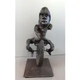 Palmer. Signed Modern Bronze, Unicyclist