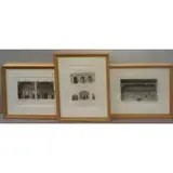 Colin Campbell, One End of the Great Dining Room,, 3 Steel Engravings