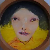 Leonel Góngora, O/C Portrait of a Woman