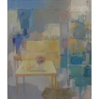 A. A Marinaro, O/B Interior with Still Life