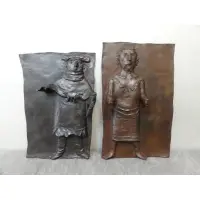 Untitled by David Aronson, Two Judaic Bronze Reliefs, sold May 2012