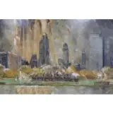 Robert Lebron, O/C Chicago Cityscape