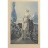 Louis Icart, Werther., Drypoint Etching