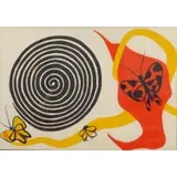 Butterflies and Spiral. by Alexander Calder, sold Mar 2012