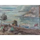 Marcel Dyf, Coastal Landscape