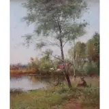 Ernest Parton, In the original gilded frame