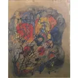 Jonathan Head, An Angry Crowd., Ink & W/C "An Angry Crowd." Signed lower right
