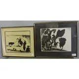 1-6-60 by Pablo Picasso, Two Lithographs, sold Mar 2012