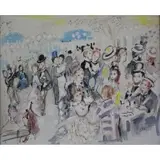 Charles Cobelle, O/C Garden Party, After Renoir