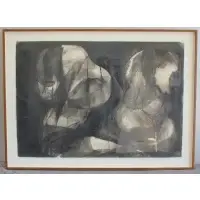 Rico Lebrun, Two Figures For The Inferno, Dante's Inferno.