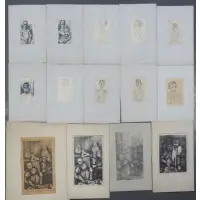 The Paradox by David Aronson, 14 Works on Paper, sold Feb 2012