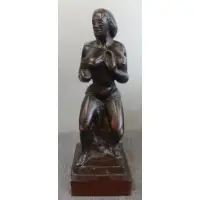 Alonzo Hauser, Alonzo Hauser, American - Minnesota, 1909 - 1988, Bronze of a Woman