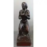 Alonzo Hauser, Alonzo Hauser, American - Minnesota, 1909 - 1988, Bronze of a Woman