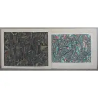 Antonio Seguí, Untitled, Two 1989 Lithographs