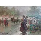Tommaso Principe, Fioraia a Parigi.