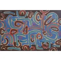 Charles Lapicque, Charles Lapicque, French, 1898 - 1988, 1947 Abstract Gouache