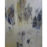 John Louis Chapman, Opus XI, Large Oil on Canvas Unsigned, with label verso