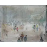 C. C. Beall, O/C of Central Park Ice Skaters