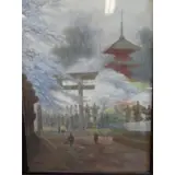 G.T. Yokouchi, Japanese, 1870-1942 by G. Japanese Watercolor Yokouchi, sold Dec 2011