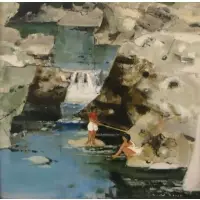 Michel Rodde, La Cascade du Sautadet.