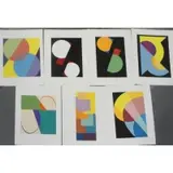 Anna Beothy-Steiner, Designed 1929-1934, Portfolio of 7 Serigraphs