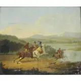 J.F Swebach-Desfontaines, J. O/B Hunting Scene