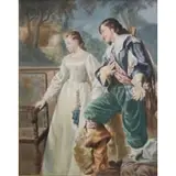 Leon Brunin, W/C of Courting Couple