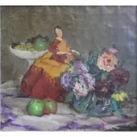 Arnold Fiedler, Arnold Fiedler, German, 1900 - 1985, 1925 Oil on Canvas Still Life