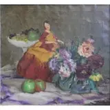 Arnold Fiedler, Arnold Fiedler, German, 1900 - 1985, 1925 Oil on Canvas Still Life