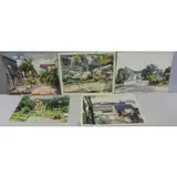 Joseph Newman, Untitled, 5 Watercolors of Rockport Village and Harbor