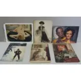 Joseph Newman, Five on artist board, and one on paper, 6 Watercolors of Figures