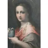 Nicola Ortis, Untitled, Watercolor of Mary Magdalene