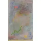 Robert. Acrylic Natkin, Robert Natkin, American, 1930 - 2010, on Paper Abstract Composition