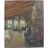 Interior in Rockport by Joseph Newman, sold Oct 2011