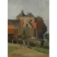 Willem G Jansen, F. O/C Country Landscape