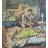 Rosemarie Beck, 2 in a Room: Study.