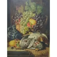 Thomas C Bale, In original gilt frame, Oil on Canvas Still Life