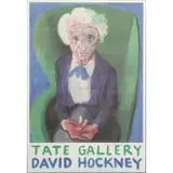 David Hockney, My Mother (Bridlington) 1988., Hand Signed Tate Gallery Poster