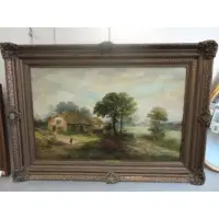 Jan H Koekoek, B. O/C Landscape with House