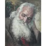 Luigi Amato, O/C Portrait of an Old Man