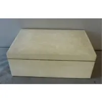 Karl Springer Midcentury Shark Skin, Box