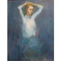 Tom Strickland, Ann Combing Her Hair