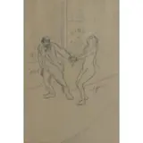 Jean-Louis Forain, Vice Dragging Virtue