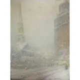 Johann Berthelsen, O/B St Paul's in the Snow